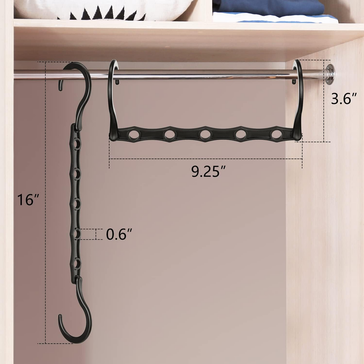Magic Space-Saving Hangers | Heavy Duty Closet Storage