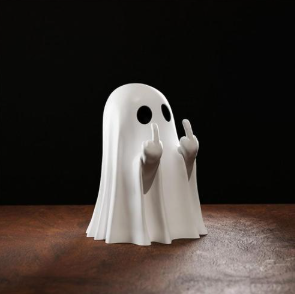 Cute Ghost Book Lamp Halloween Night Light