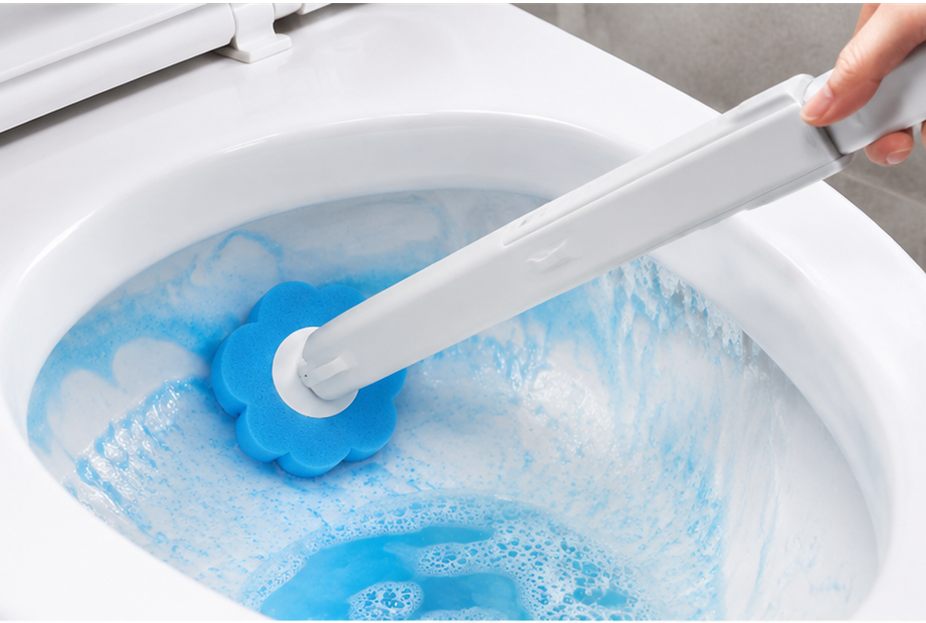 Disposable Toilet Cleaning System