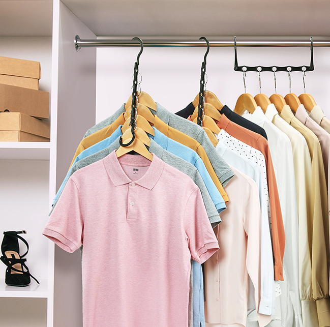 Magic Space-Saving Hangers | Heavy Duty Closet Storage