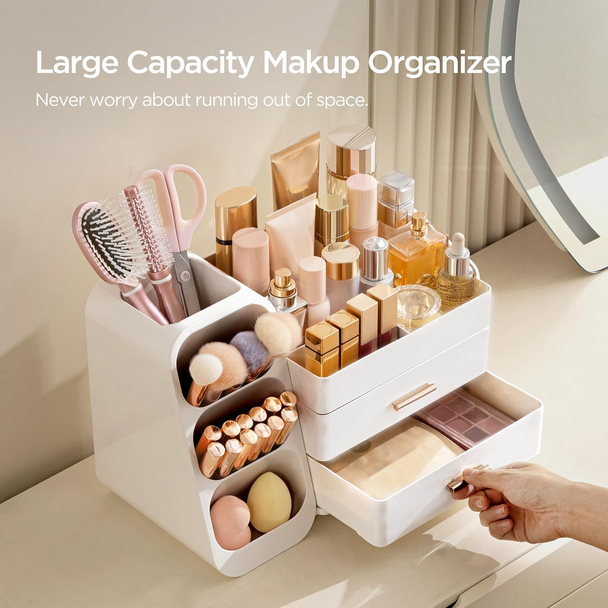 Cosmetic Countertop Storage
