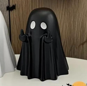 Cute Ghost Book Lamp Halloween Night Light