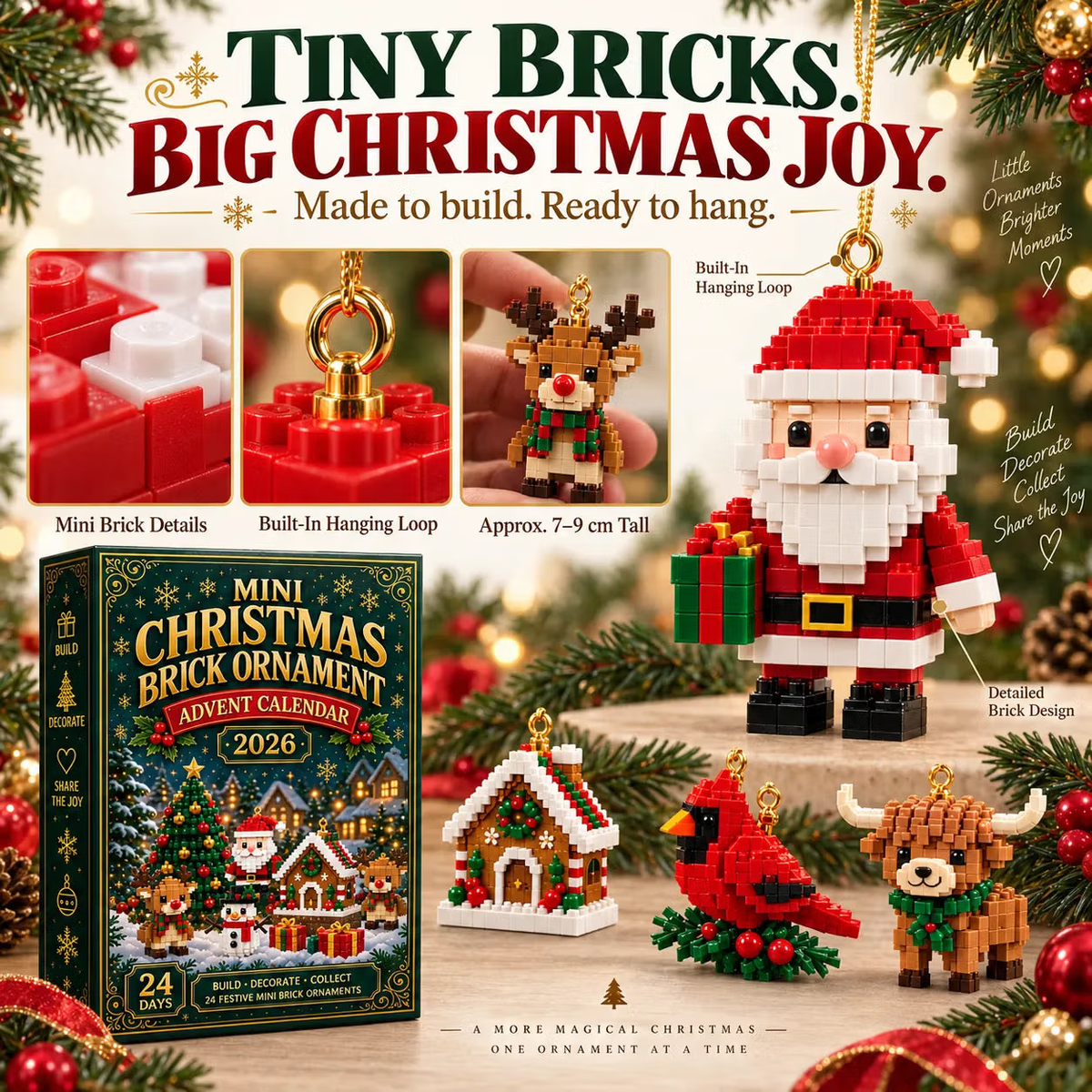 🎄🎁🎄 2026 Christmas Advent Calendar – Free Shipping | Buy 2 Get 10% Off
