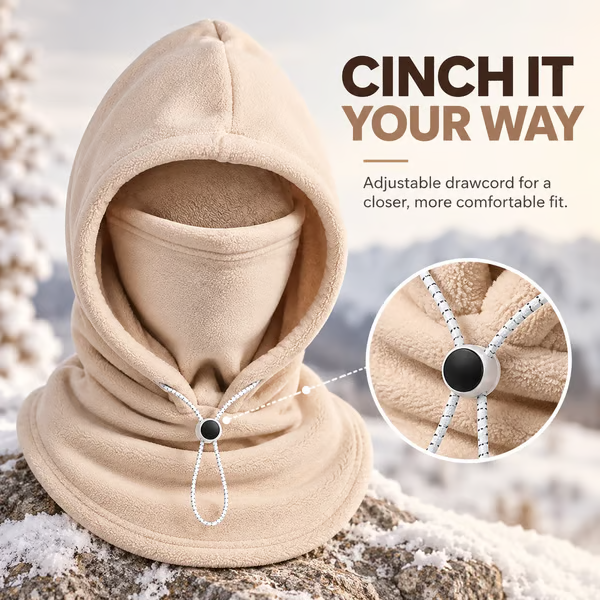 ⏳LAST DAY SALE - 50% OFF!! 3-in-1 Winter Fleece Balaclava 🧣❄️