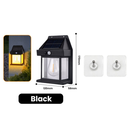 💡🎉 50% OFF! Solar Motion Sensor Wall Light｜Weatherproof Garden Path Light 🌟