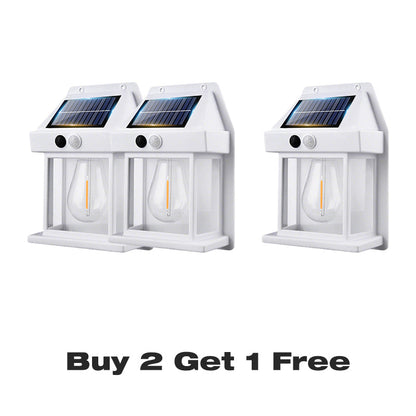💡🎉 50% OFF! Solar Motion Sensor Wall Light｜Weatherproof Garden Path Light 🌟