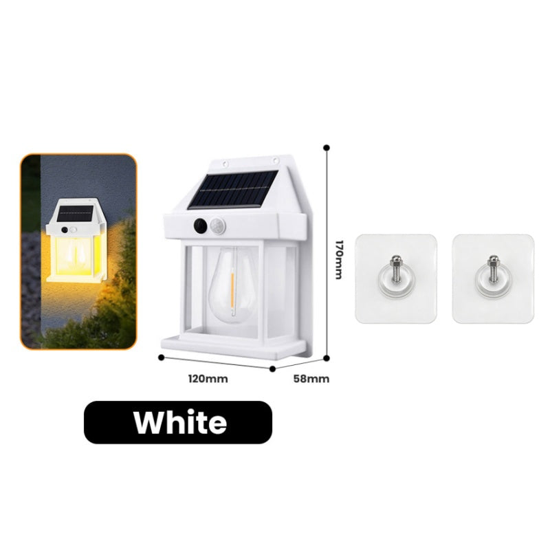 💡🎉 50% OFF! Solar Motion Sensor Wall Light｜Weatherproof Garden Path Light 🌟