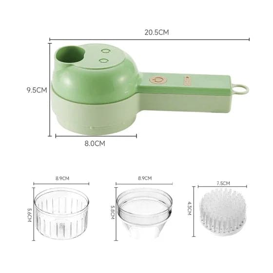 ✨4-in-1 Cordless Electric Vegetable Cutter🥕