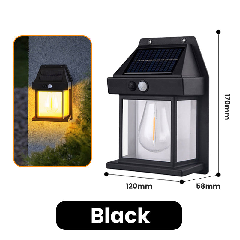 💡🎉 50% OFF! Solar Motion Sensor Wall Light｜Weatherproof Garden Path Light 🌟